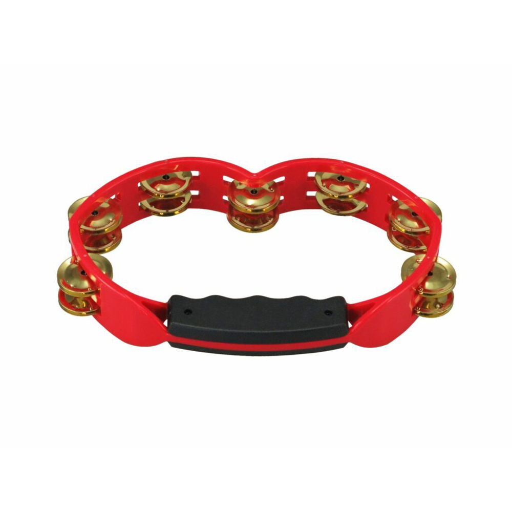 Tamburello in plastica - Rosso