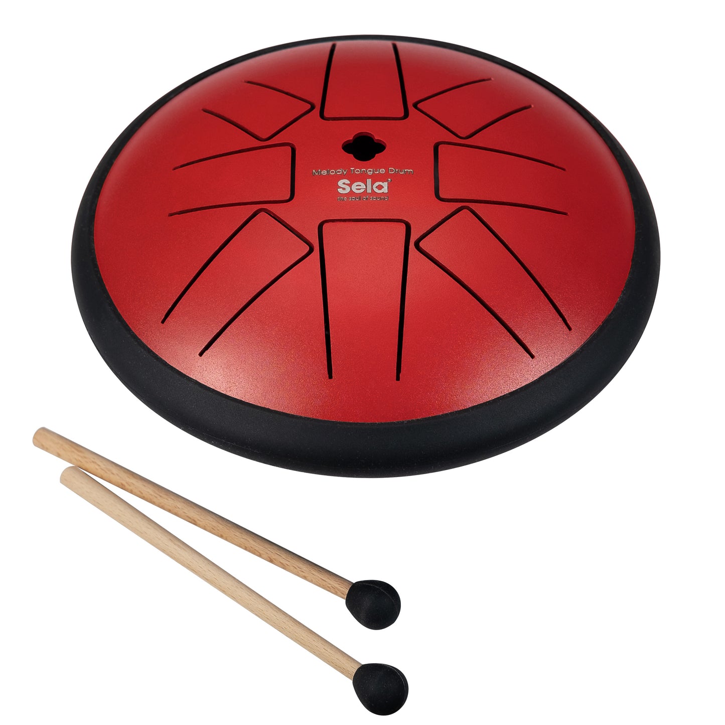 Tongue Drum Melody 6“ - Fa (F) minore - Rosso