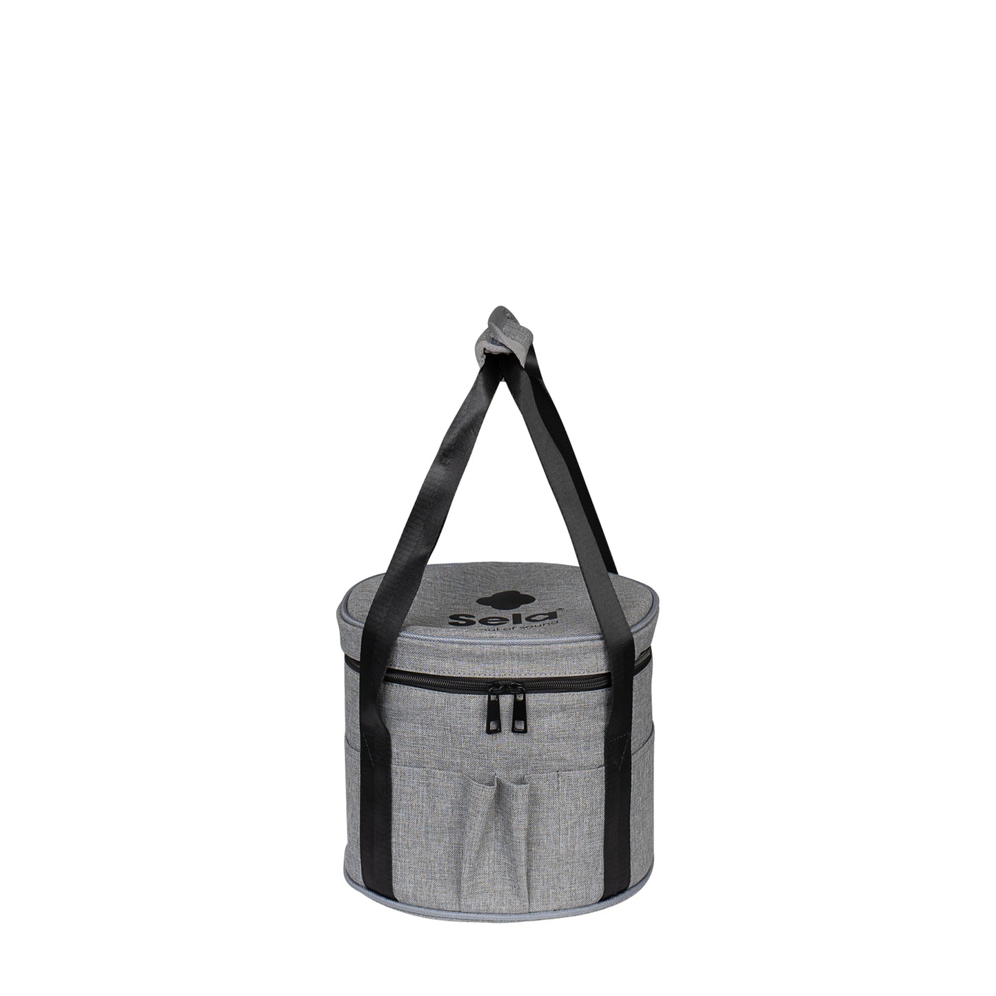 Borsa per campana di cristallo 8" - grigia