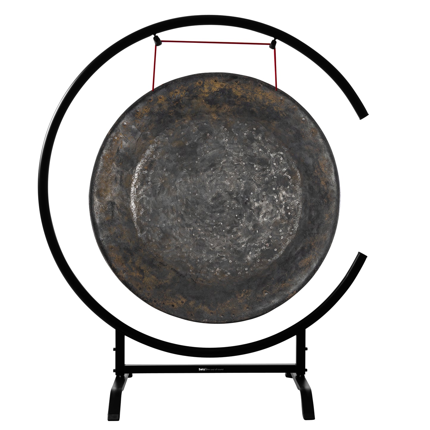 Stand basso rotondo per Gong fino a 28" - nero