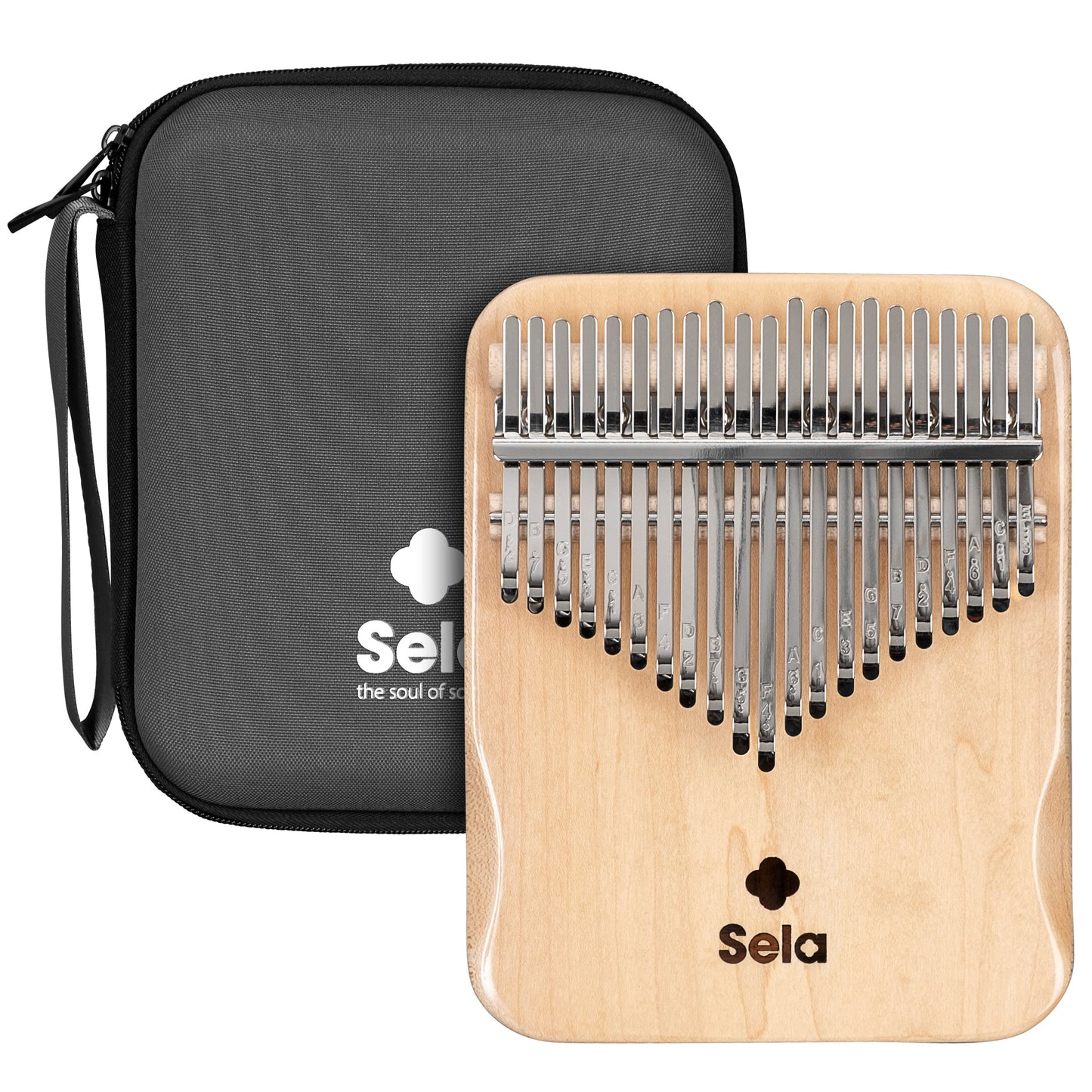 Kalimba Acero Massello 21 note - Do (C) maggiore