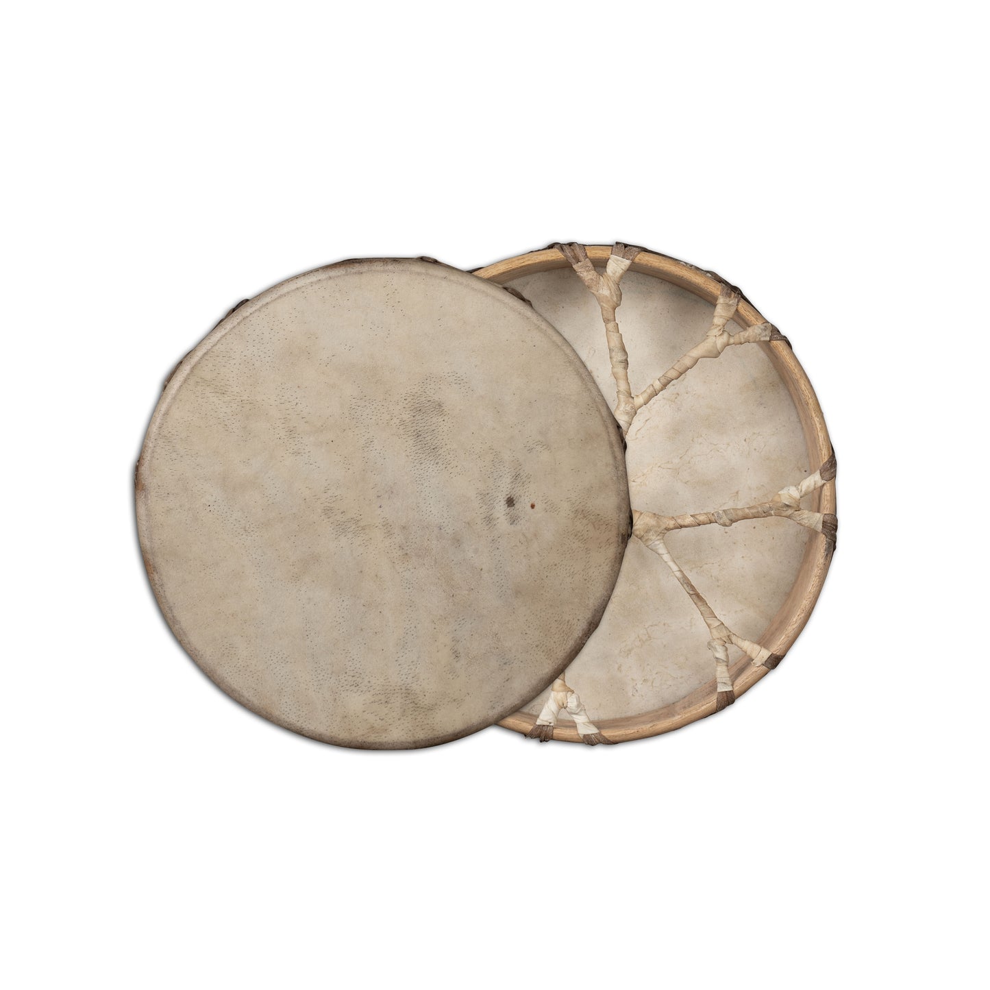 Tamburo sciamanico 14" (35cm) - pelle di bufalo