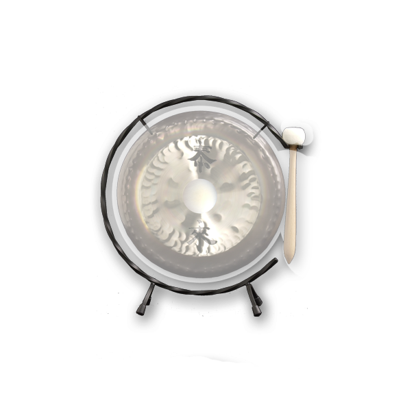 Supporto a terra per Deco gong 13"