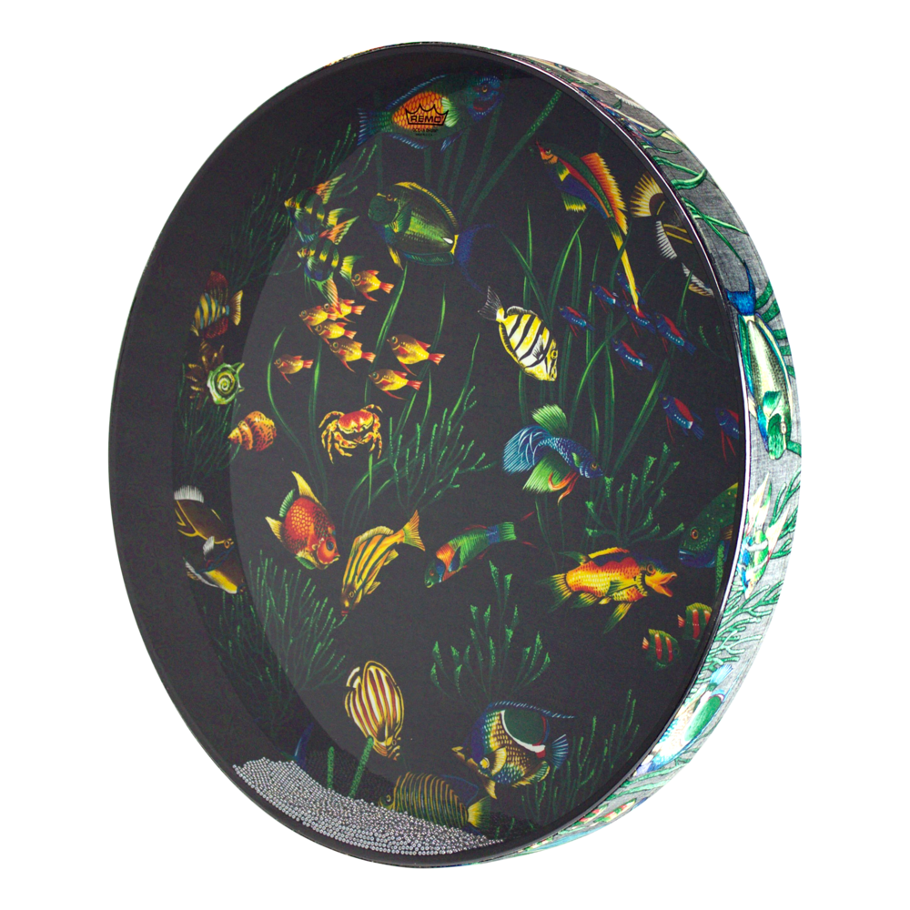 Ocean Drum 22" - Raffigurazioni marine