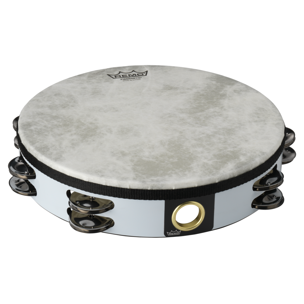 Tamburello 10" - bianco
