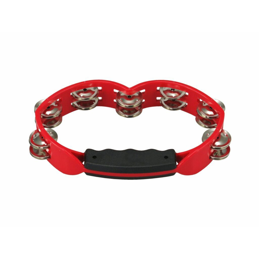 Tamburello in plastica - Rosso