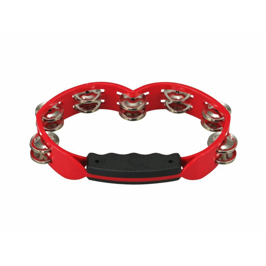 Tamburello in plastica - Rosso