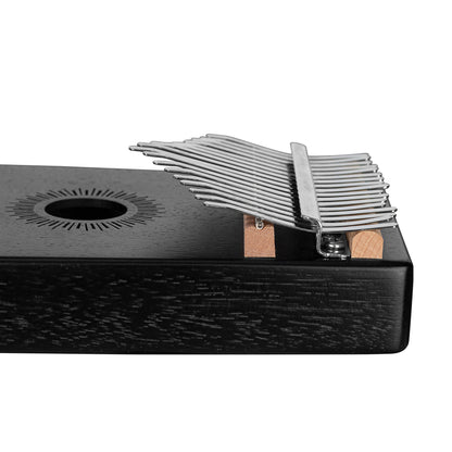 Kalimba Mahogany 17 note - Do (C) maggiore - Nero