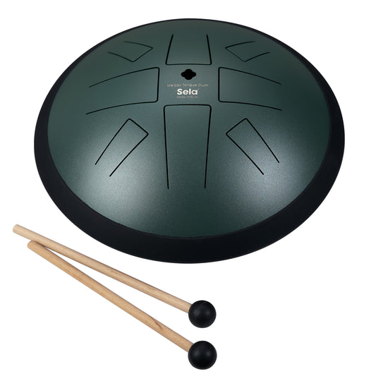 Tongue Drum Melody 10“ - Do (C) Golden Gate - Verde