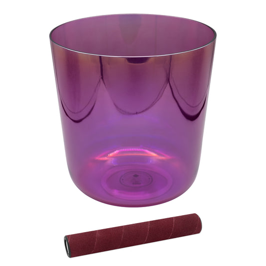 Campana di cristallo 6,75" - Do (C4) 440 Hz - Magenta