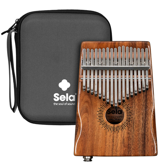 Kalimba Koa Hollow 17 note - Do (C) maggiore - con Pickup
